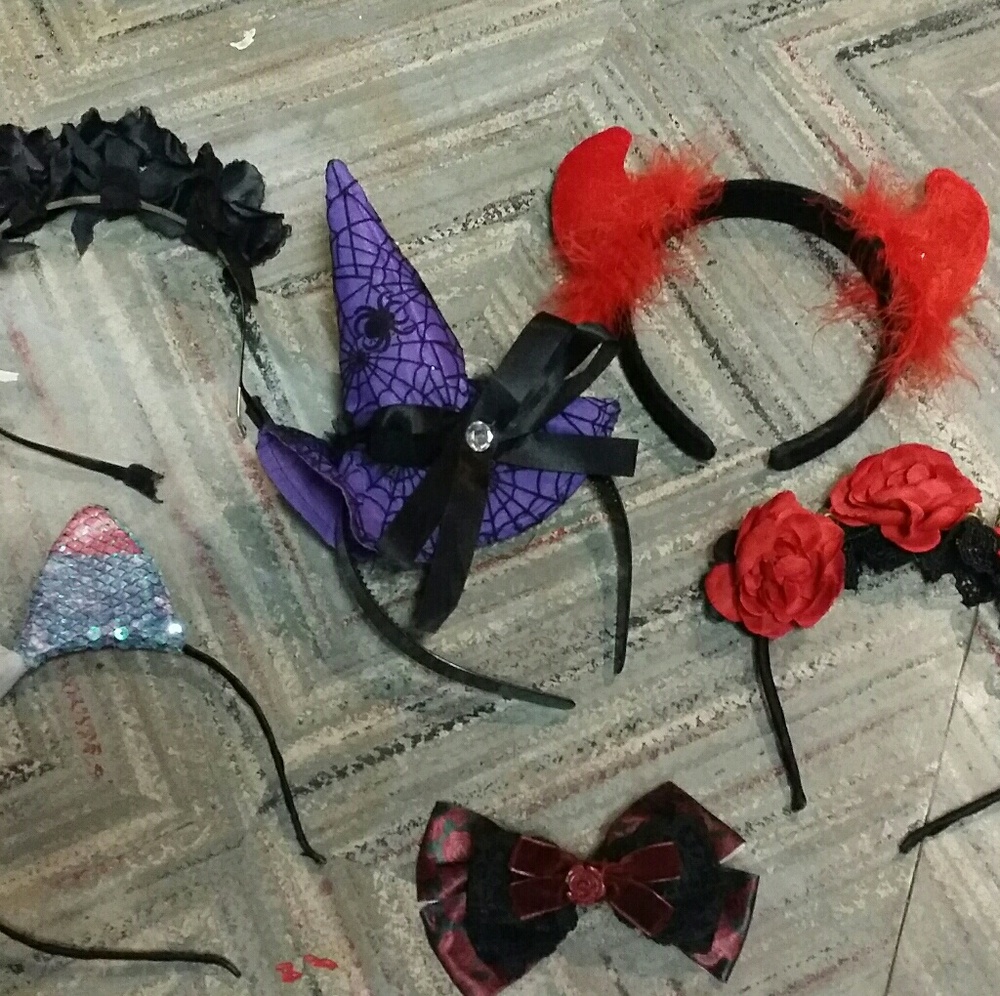 Halloween hair accessories